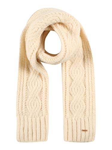 Barts Damen Farrah Scarf Winter-Schal, cremefarben, Einheitsgröße von Barts