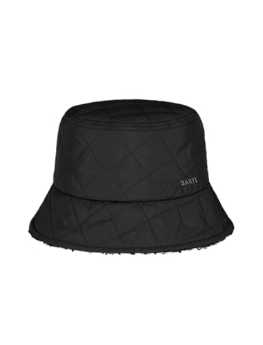 Barts Damen Gesteppte Mütze Fischerhut Erola Buckethat wasserabweisend 2109 Black 01 von Barts