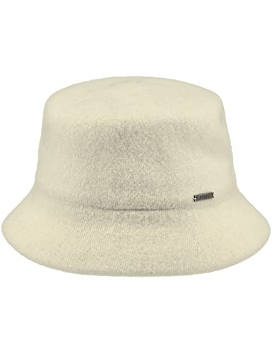 Barts W Xennia Hat Beige - Weicher stylischer Damen Woll Bucket Hat, Größe One Size - Farbe Cream von Barts