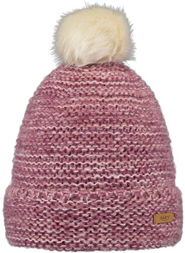 Barts Strickmütze Imre Turnup Beanie mit Bommel 4494 Maroon 25 von Barts