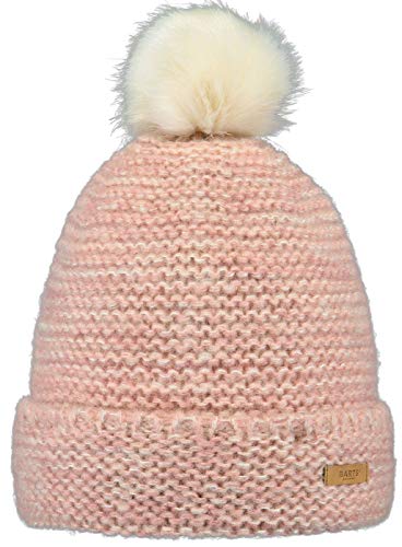 Barts Strickmütze Imre Turnup Beanie mit Bommel 4494 pink 08 von Barts