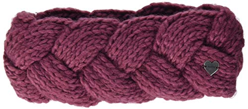 Barts Damen Jackie Headband Stirnband, Pink (0025-MAROON 025L), One Size (Herstellergröße: Uni) von Barts