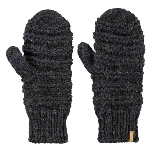 Barts Damen Jasmin Mitts Fäustlinge, Grau (DARK HEATHER 0019), One size (Herstellergröße: UNI) von Barts