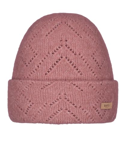 Barts Damen Beanie Bridgey Strickmütze mit Lochmuster 0252 Morganite 12 von Barts