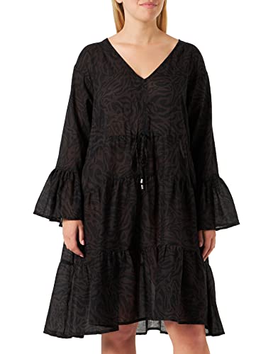 Barts Damen Pacificon Dress Strandkleid, Black, Uni von Barts