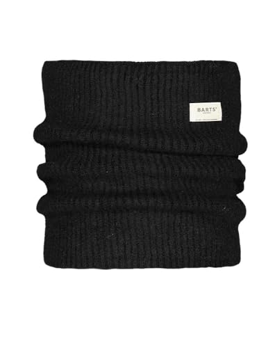 Barts Damen Schlauchschal Darty einfarbiger Loop-Winterschal 3333 Black 01 von Barts