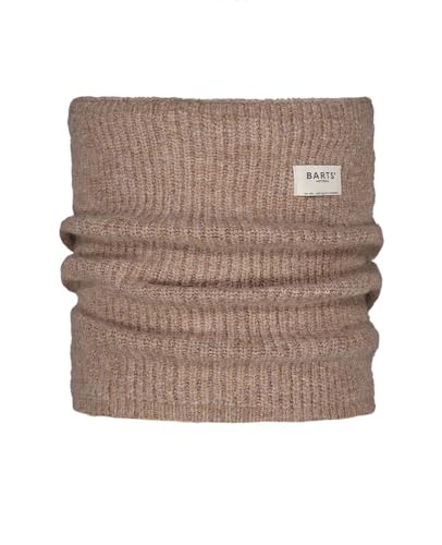 Barts Damen Schlauchschal Darty einfarbiger Loop-Winterschal 3333 Light Brown 24 von Barts