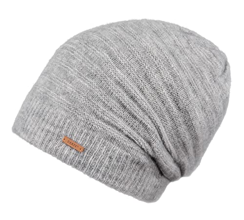 Barts Damen Seume Beanie Baby mütze, Heather Grey, Uni von Barts