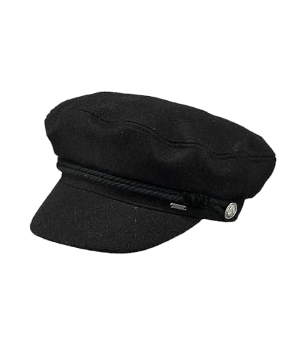 Barts Damen Skipper Cap Baskenmütze, Schwarz (Black 0001), Einheitsgröße von Barts