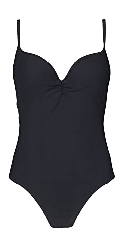 Barts Damen Solid Sculpting One Piece Badeanzug, Black, 38 von Barts