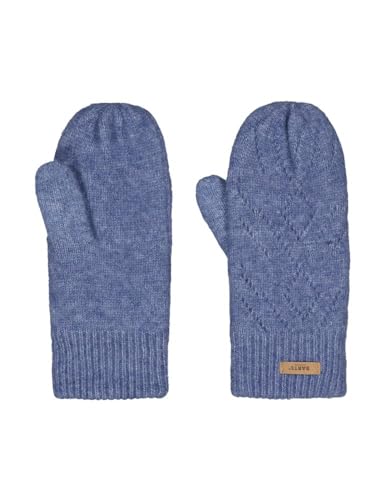 Barts Damen Strickfäustlinge Bridgey gefütterte Winter-Handschuhe 0259 Blue 04 von Barts