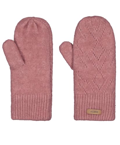 Barts Damen Strickfäustlinge Bridgey gefütterte Winter-Handschuhe 0259 Morganite 12 von Barts