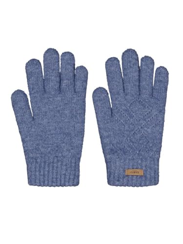 Barts Damen Strickhandschuhe Bridgey Gloves gefütterte Fingerhandschuhe 0566 Blue 02 von Barts