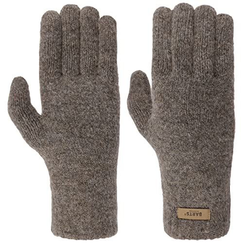 Barts Damen Strickhandschuhe Witzia Gloves gefütterte Finger-Handschuhe 4542 Brown 09 von Barts