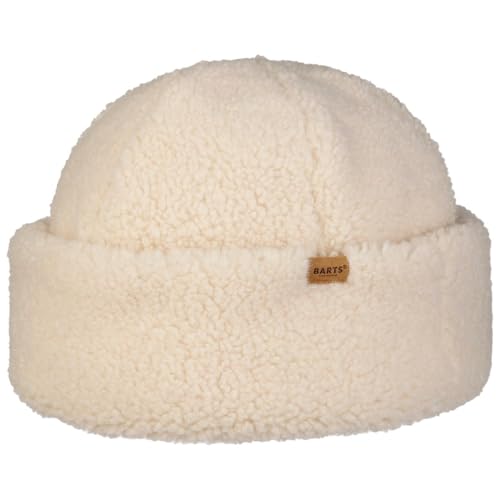 Barts Teddybow Faux Fur Damenmütze Wintermütze Fellmütze Damen - mit Umschlag, Futter Winter Herbst-Winter - One Size cremeweiß von Barts