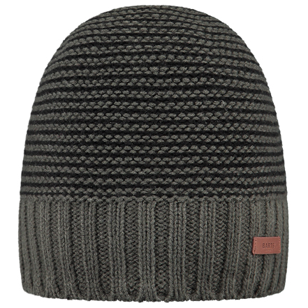 Barts - Davido - Mütze Gr One Size grau/schwarz von Barts