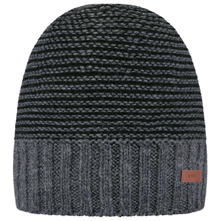 Barts - Davido - Mütze Gr One Size grau von Barts
