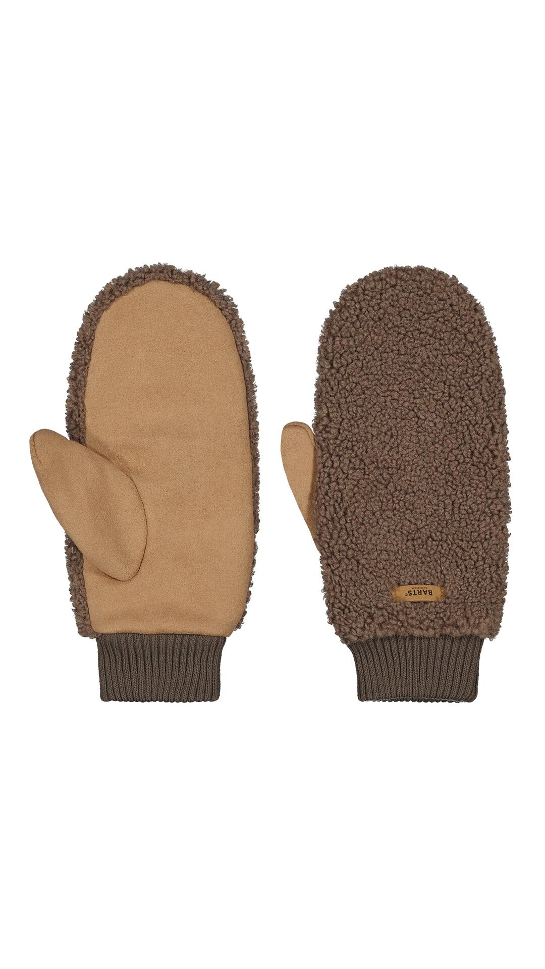 Barts - Fäustlinge aus Teddyfell Braun - Gr. - OS von Barts