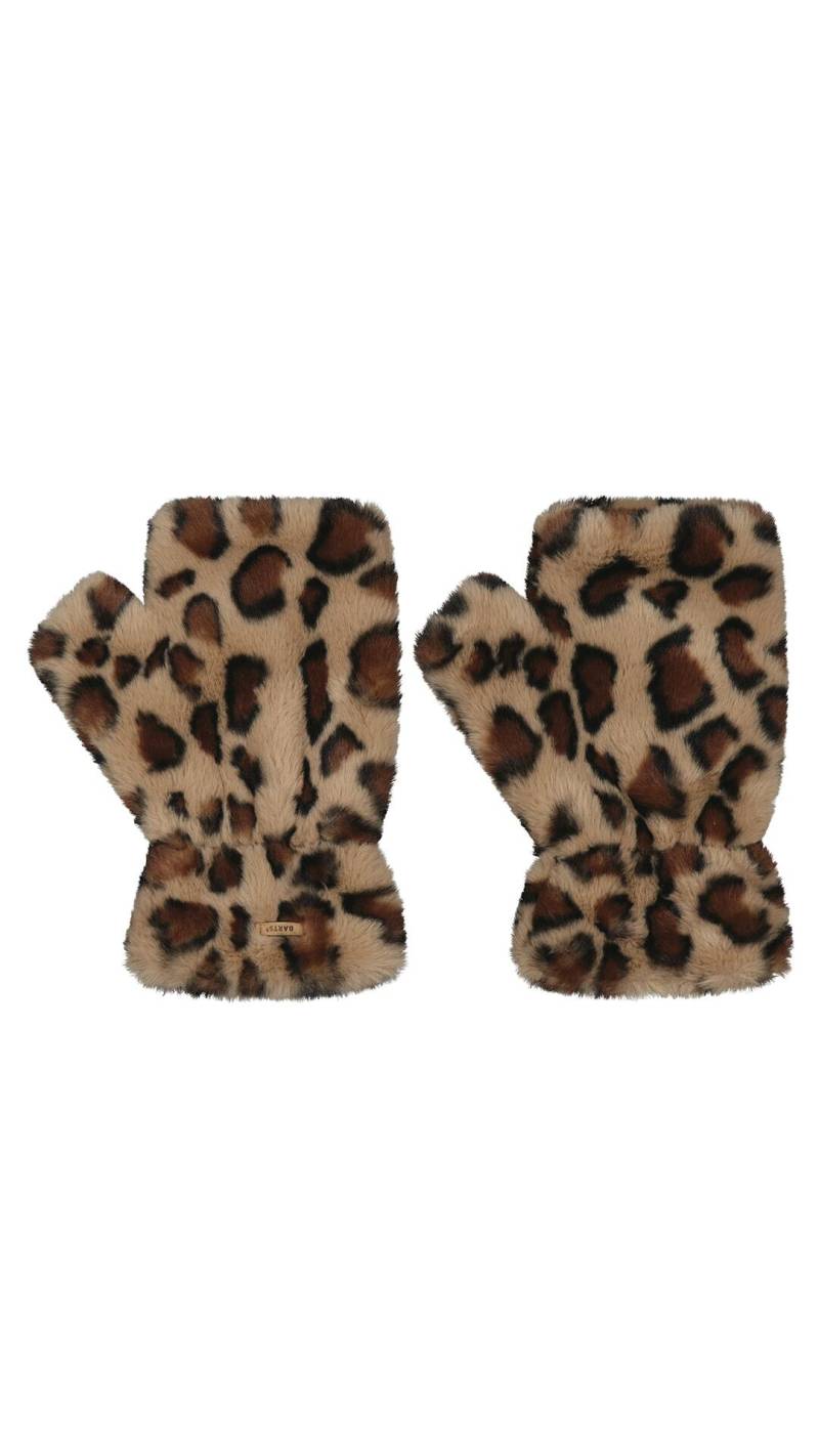 Barts - Fingerlose Handschuhe aus Kunstpelz Braun - Gr. - OS von Barts