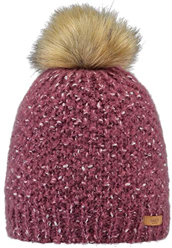 Barts Strickmütze Fleabane Beanie mit Bommel 4481 Maroon 25 von Barts