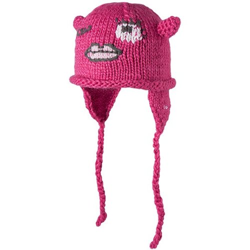 Barts Freaky Baby Beanie berry, Größe:Kindermützen Größe 50 von Barts