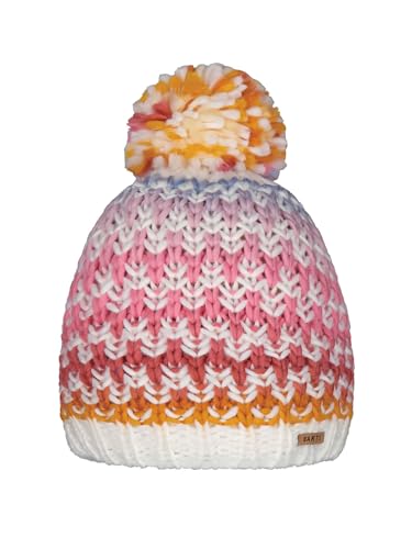 Barts Girls Nicole Beanie Lila - Bequeme Klassische Mädchen Strickmütze, Größe 55 - Farbe Purple von Barts