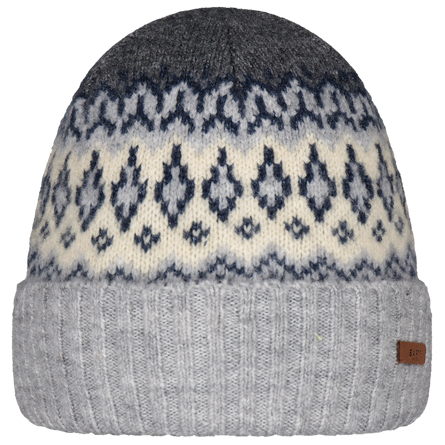 Barts - Gregorys - Mütze Gr One Size grau von Barts