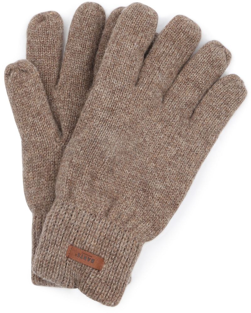 Barts Handschuhe Haakon Lambswool Braun - Größe L/XL von Barts