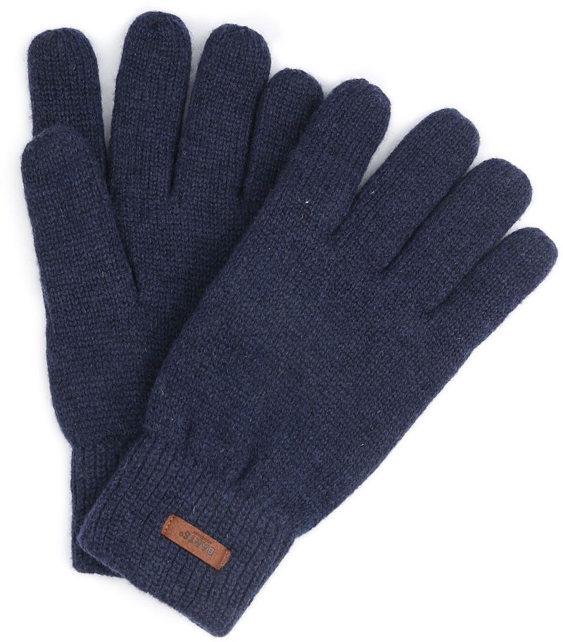Barts Handschuhe Haakon Lambswool Dunkelblau - Größe L/XL von Barts