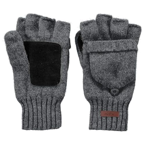 Barts Herren Haakon Bumglove Fäustlinge, Grau (CHARCOAL 0021), Large (Herstellergröße: M/L) von Barts