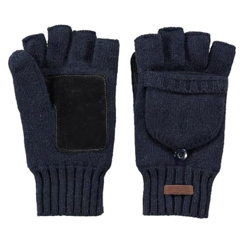 Barts Herren Haakon Bumglove Fäustlinge, Blau (NAVY 003H), Medium (Herstellergröße: S/M) von Barts