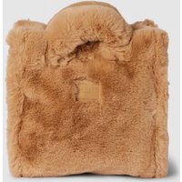 Barts Handtasche mit Label-Patch Modell 'Fennou' in Taupe, Größe One Size von Barts