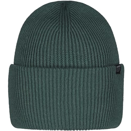 Barts Haveno Beanie Grün - Warme Dehnbare Strickmütze, Größe One Size - Farbe Cedar von Barts