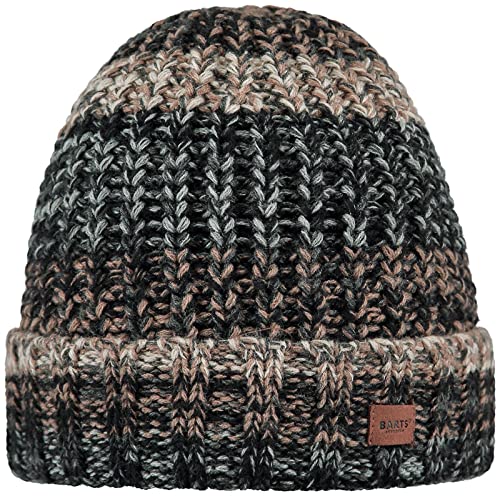 Barts Herren Beanie Akotan mehrfarbige Wintermütze 0335 Dark Heather 19 von Barts