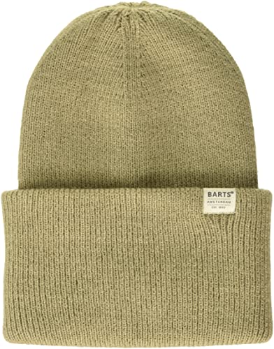 Barts Herren HAVENO Beanie-Mütze, Taupe, Uni von Barts