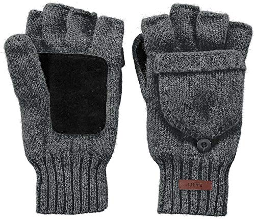 Barts Handschuhe Klapp-Fäustlinge Haakon Bumgloves 0094 charcoal 21 M/L von Barts