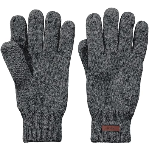 Barts Herren Haakon Glove Handschuhe, Grau (Charcoal 0021), Large (Herstellergröße: M/L) von Barts