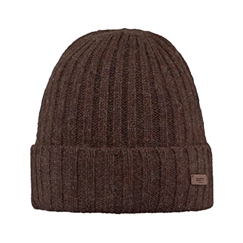 Barts Herren Haakon Turnup Beanie-Mütze, 0009-BROWN, Einheitsgröße von Barts