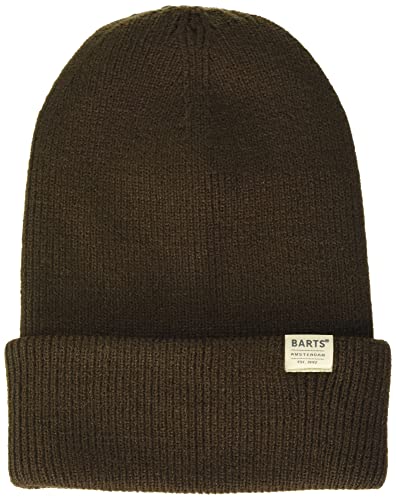 Barts Herren Kinabalu Beanie-Mütze, 0009-BROWN, Uni von Barts