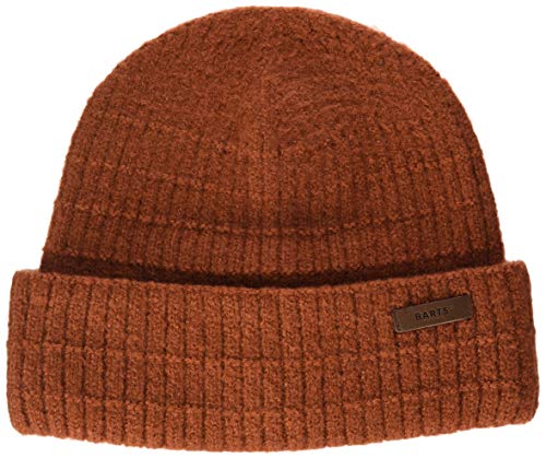 Barts Herren Varde Beanie Baskenmütze, Orange (Rust 0011), One Size (Herstellergröße: Uni) von Barts