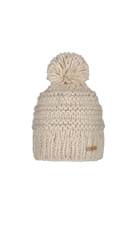 Barts Jasmin Bommelmütze Beanie Wintermütze (DE/NL/SE/PL, Alphanumerisch, Einheitsgröße, beige) von Barts
