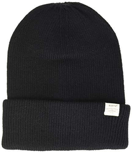 Barts Jungen Kinabalu Beanie Kids Baskenmütze, Schwarz (Black 0001), 53/55 (Herstellergröße: 53-55) von Barts