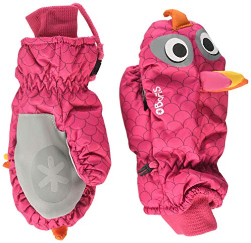 Barts Jungen Nylon Mitts 3D Fäustlinge, Pink (Berry 0026), 75 (Herstellergröße: 3) von Barts