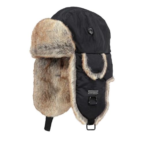 Barts Kamikaze Beanie Wintermütze (one Size, Black) von Barts