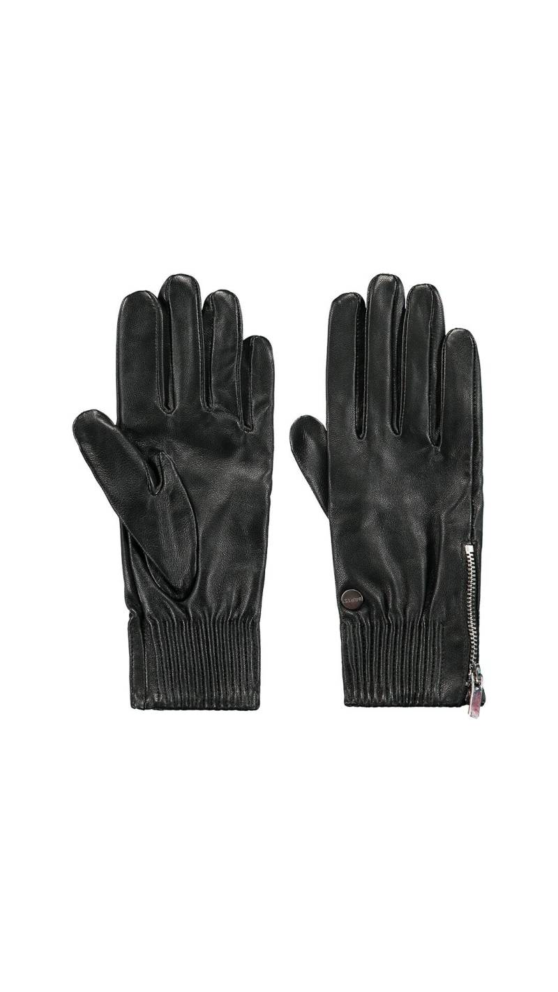 Barts - Lederhandschuhe für Damen Schwarz - Gr. - L von Barts