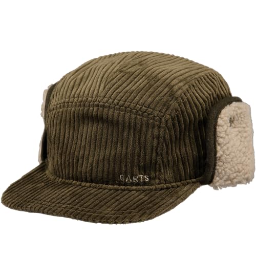 Barts M Rayner Cap Oliv - Warme stylische Herren Cord Wintermütze, Größe One Size - Farbe Army von Barts