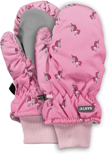 Barts Mädchen Nylon Mitts Kids Winter-Handschuhe, 0030-print Pink, 4 von Barts