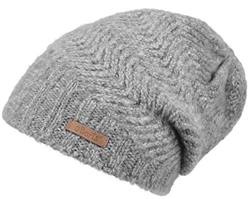 Barts Magda Beanie, grau(heathergrey), Gr. 53 von Barts