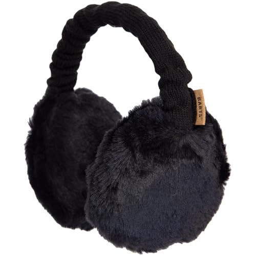 Barts Plush Earmuffs Ohrenschützer (black, one size) von Barts
