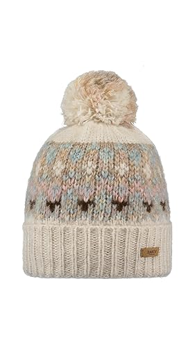 Barts Renaa Bommelmütze Beanie Wintermütze (one Size, Cream) von Barts